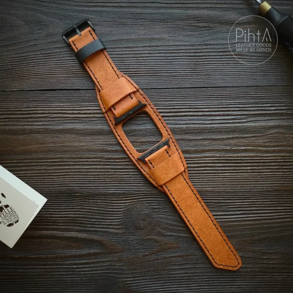 Ремешок напульсник для Apple Watch из кожи